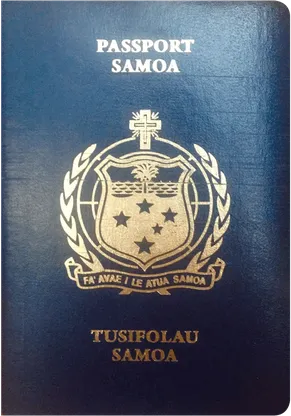 Samoa's passport