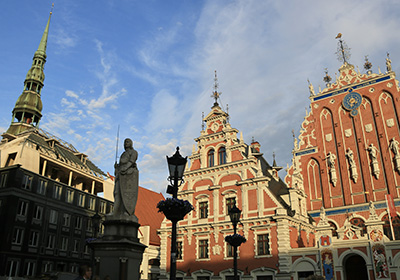 riga city centre latvia 